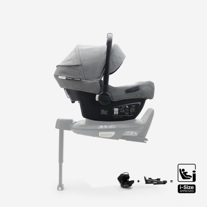 Автокресло Bugaboo Turtle Air i-Size by Nuna Grey Melange (S002789003)  Фото №4