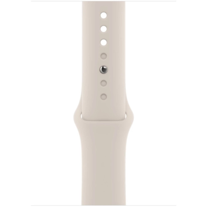 Смарт-часы Apple Watch Series 8 GPS + Cellular 45mm Gold S. Steel Case w. Starlight S. Band (MNKM3)  Фото №1