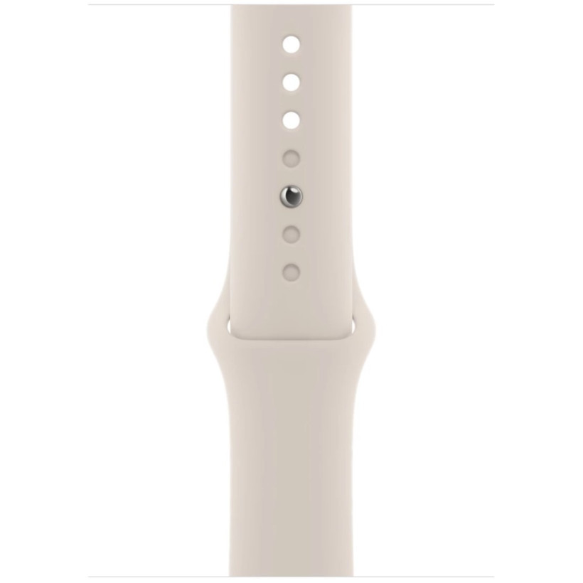Смарт-часы Apple Watch Series 8 GPS + Cellular 45mm Starlight Aluminum Case with Starlight Sport Band (MNK73)  Фото №1