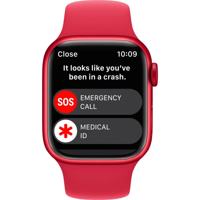 Смарт-часы Apple Watch Series 8 GPS + Cellular 45mm PRODUCT RED Aluminum Case w. PRODUCT RED S. Band (MNKA3)  Фото №0