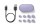 Навушники TWS Yamaha TW-E3B Purple (TW-E3B-P)  Фото №2