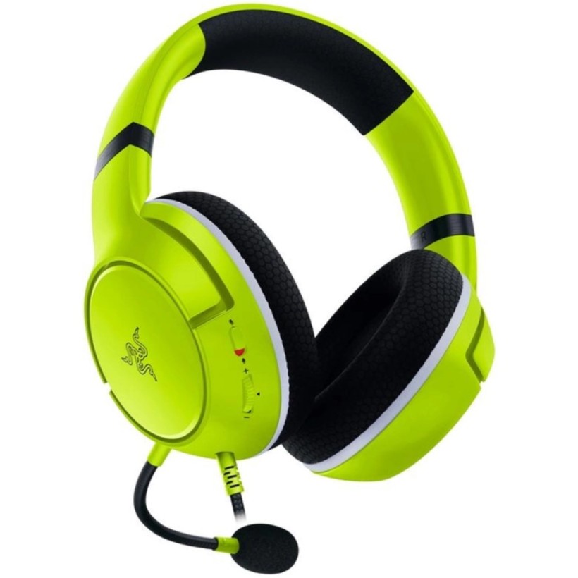 Наушники с микрофоном Razer Kaira X for Xbox Electric Volt (RZ04-03970600-R3M1)  Фото №1