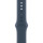 Смарт-часы Apple Watch Series 9 GPS + Cellular 45mm Silver Alu. Case w. Storm Blue S. Band - M/L (MRMH3)  Фото №1