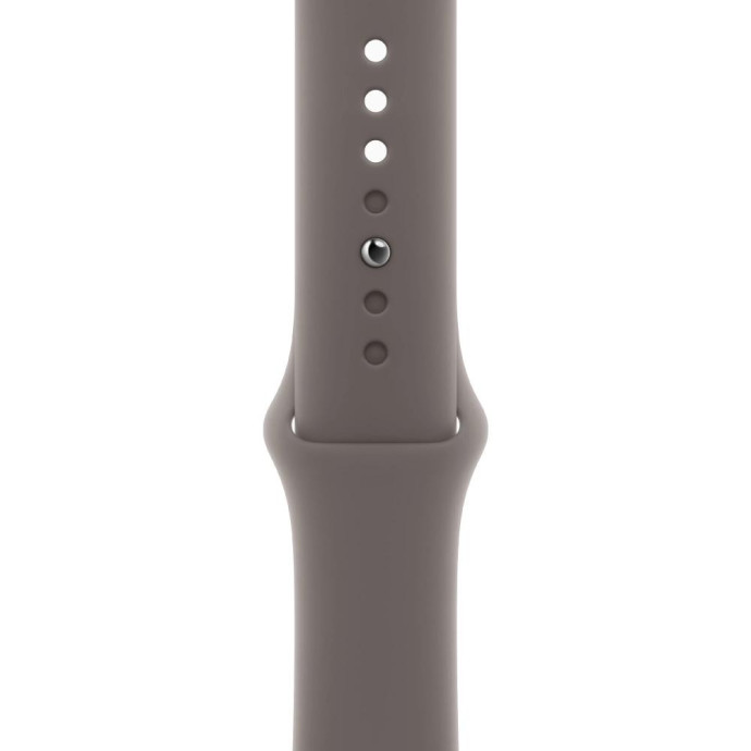 Смарт-часы Apple Watch Series 9 GPS + Cellular 45mm Gold S. Steel Case w. Clay Sport Band - S/M (MRMR3)  Фото №1