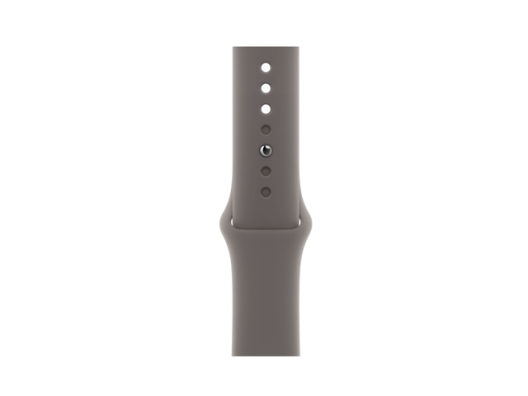 Смарт-часы Apple Watch Series 9 GPS + Cellular 45mm Gold S. Steel Case w. Clay Sport Band - S/M (MRMR3)  Фото №4