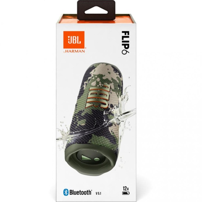 Портативна колонка JBL Flip 6 Squad (JBLFLIP6SQUAD)  Фото №1