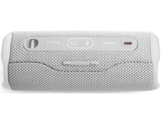 Портативная колонка JBL Flip 6 Steel White (JBLFLIP6WHT)  Фото №5