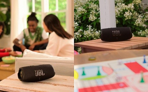 Портативная колонка JBL Charge 5 WI-FI Midnight Black (JBLCHARGE5WIFIBLK)  Фото №8