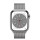 Смарт-годинник Apple Watch Series 8 GPS + Cellular 41mm Silver Stainless Steel Case with Milanese Loop Silver (MNJ73/MNJ83)