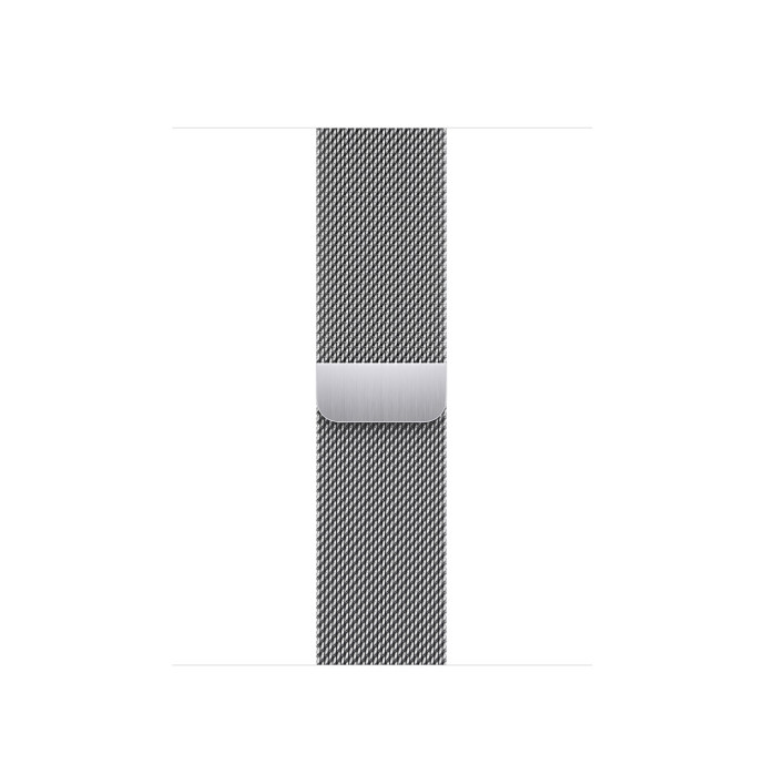 Смарт-годинник Apple Watch Series 8 GPS + Cellular 41mm Silver Stainless Steel Case with Milanese Loop Silver (MNJ73/MNJ83)  Фото №1