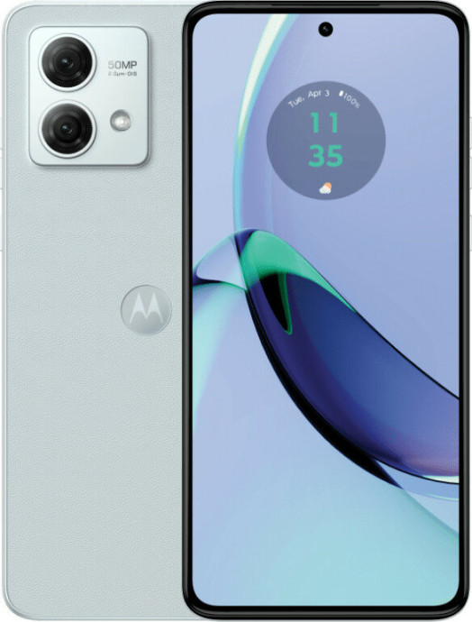 Смартфон Motorola Moto G84 12/256GB Marshmallow Blue (PAYM0023)  Фото №4