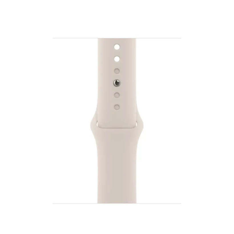 Смарт-годинник Apple Watch Series 8 GPS + Cellular 41mm Starlight Aluminum Case with Starlight S. Band S/M (MNUX3)  Фото №1