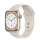 Смарт-годинник Apple Watch Series 8 GPS + Cellular 41mm Starlight Aluminum Case with Starlight S. Band S/M (MNUX3)  Фото №0