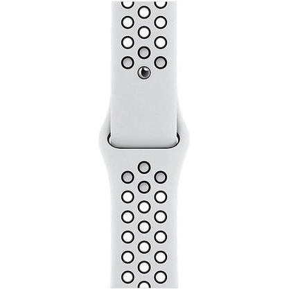 Смарт-часы Apple Watch Nike Series 6 GPS 40mm Silver Aluminum Case w. Pure Platinum/Black Nike Sport B.  Фото №0