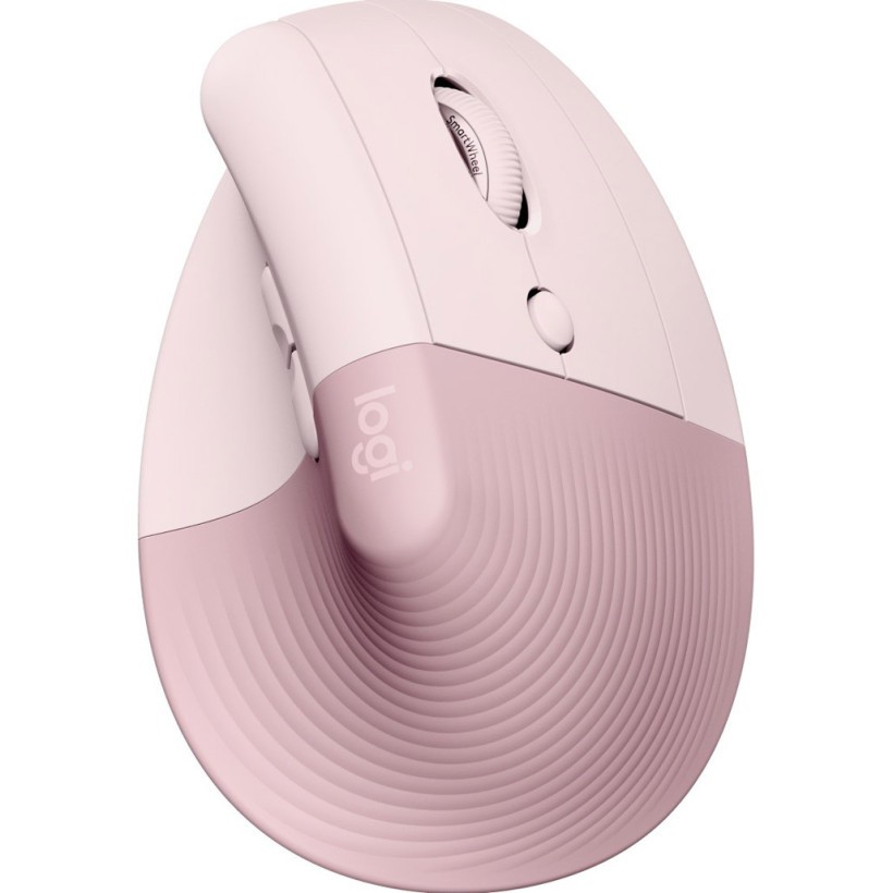 Мышь Logitech Lift Vertical Ergonomic Mouse Rose (910-006478)
