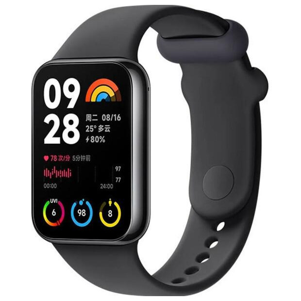 Фітнес-браслет Xiaomi Mi Band 8 Pro Black (BHR7431CN)  Фото №0