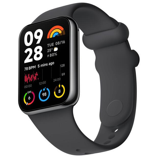 Фітнес-браслет Xiaomi Mi Band 8 Pro Black (BHR7431CN)  Фото №1