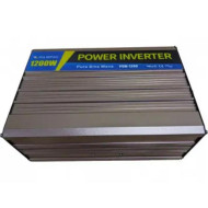 Перетворювач (інвентор) DC-AC Pulsepad PSW-1200 12V 1200W Pure Sine Wave 