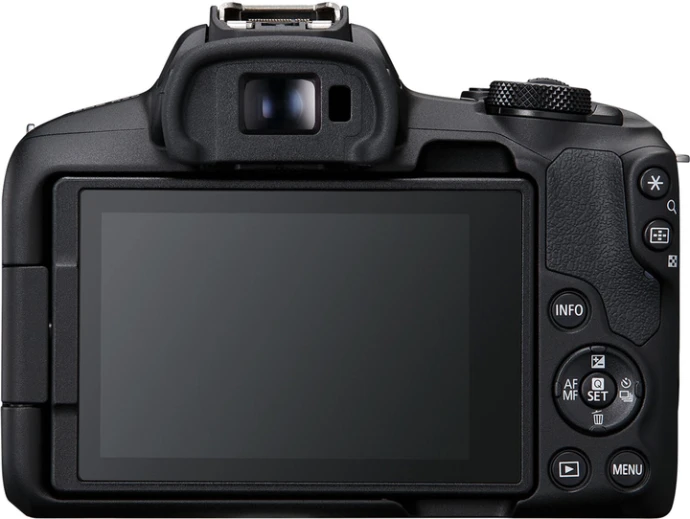 Бездзеркальний фотоапарат Canon EOS R50 kit RF-S 18-45mm IS STM Black (5811C033)  Фото №6