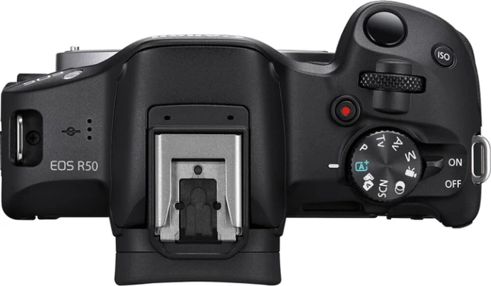 Бездзеркальний фотоапарат Canon EOS R50 kit RF-S 18-45mm IS STM Black (5811C033)  Фото №11
