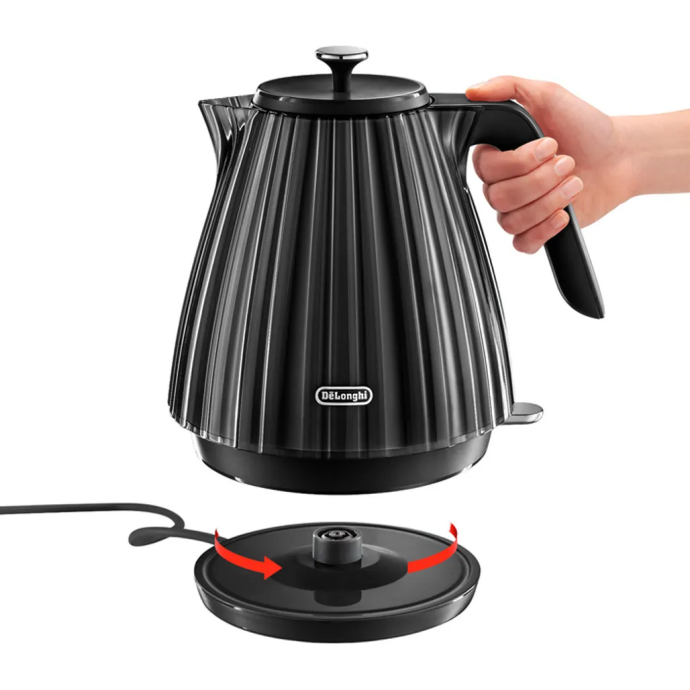 Электрочайник Delonghi Ballerina KBD2001.BK  Фото №0