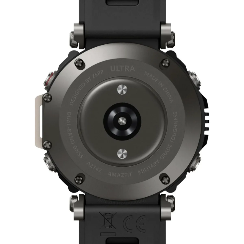 Смарт-годинник Amazfit T-Rex Ultra Abyss Black  Фото №3