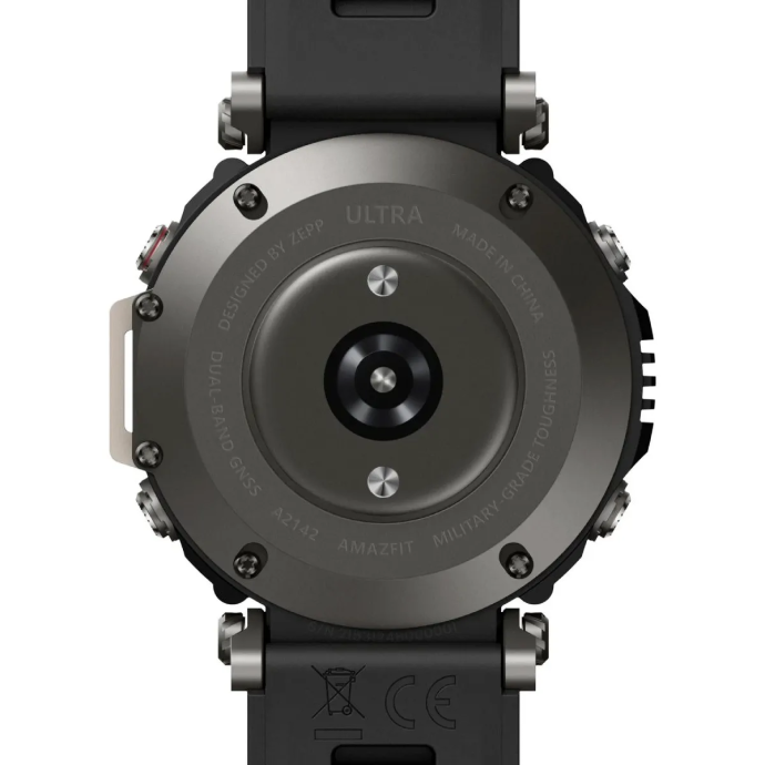 Смарт-годинник Amazfit T-Rex Ultra Abyss Black  Фото №3