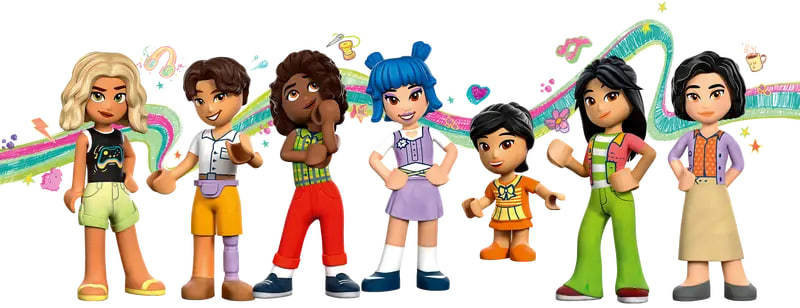 Блоковый конструктор LEGO Friends Торговый центр в Хартлейк-Сити (42604)  Фото №3