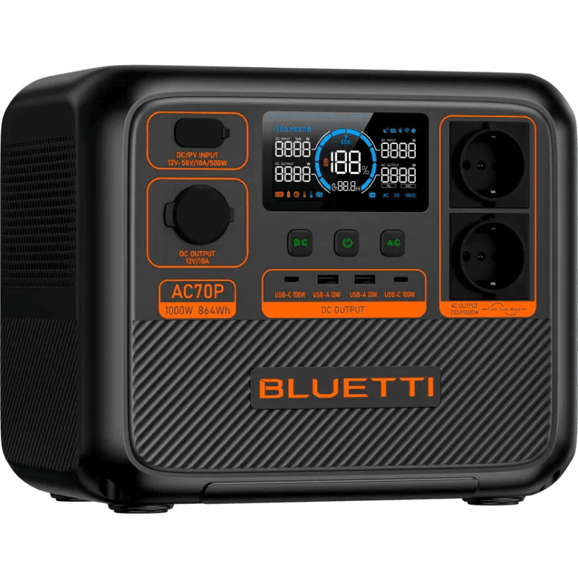 Зарядная станция BLUETTI AC70P  Фото №1