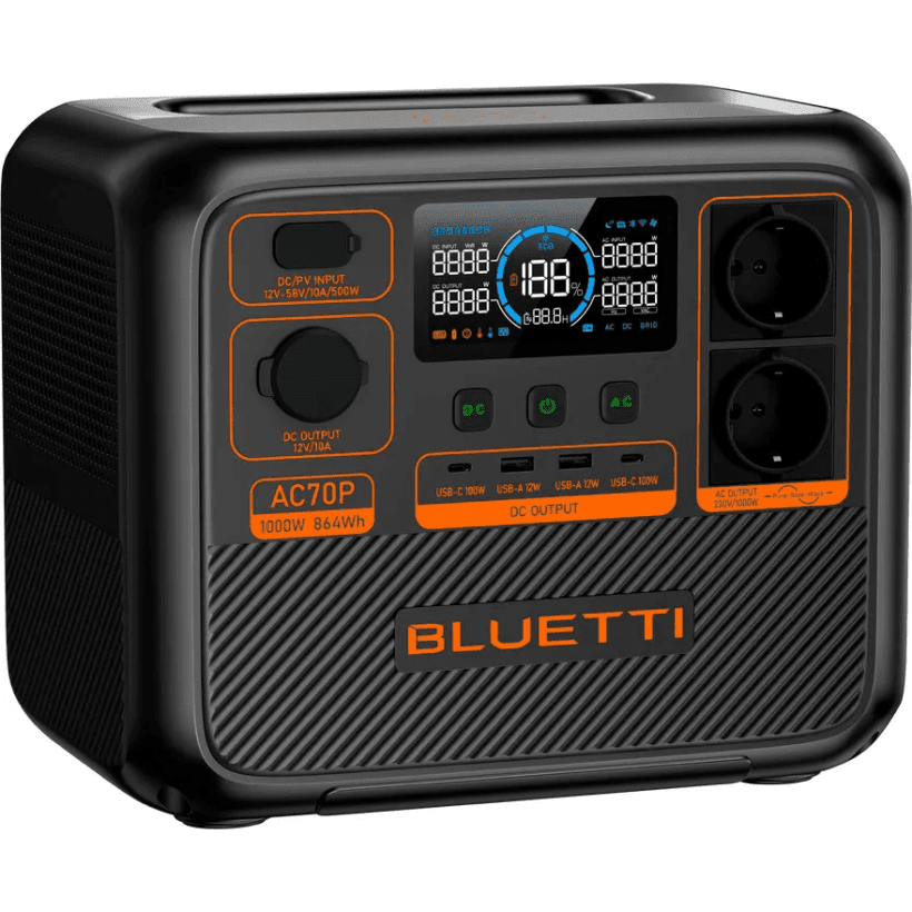 Зарядная станция BLUETTI AC70P  Фото №3