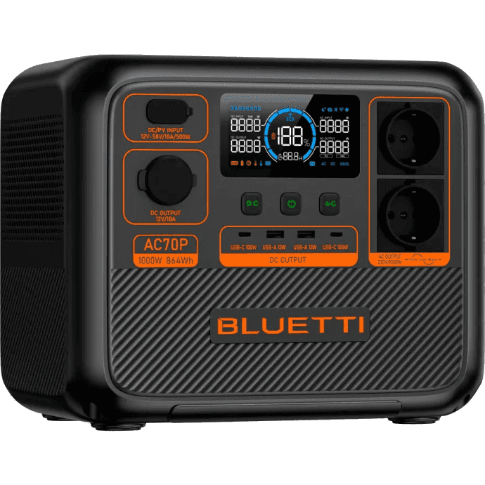 Зарядная станция BLUETTI AC70P  Фото №1