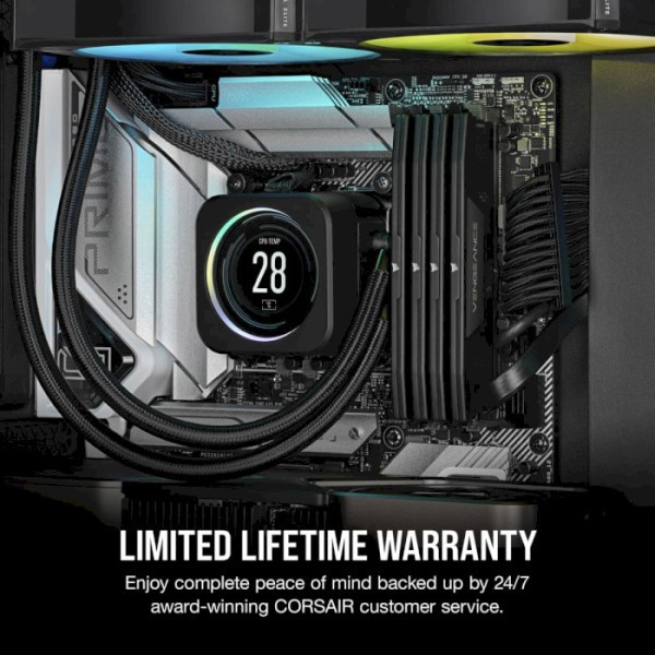 Память для настольных компьютеров Corsair 64 GB (2x32GB) 6400 MHz Vengeance (CMK64GX5M2B6400C32)  Фото №1