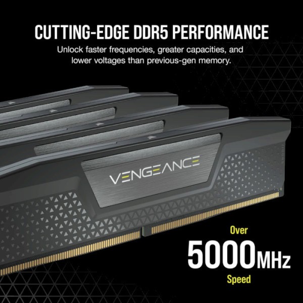 Память для настольных компьютеров Corsair 64 GB (2x32GB) 6400 MHz Vengeance (CMK64GX5M2B6400C32)  Фото №8