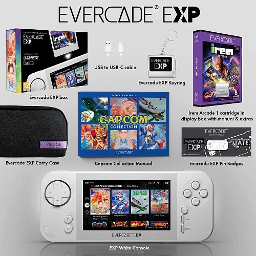 Портативная игровая приставка Blaze Evercade EXP White  Фото №4