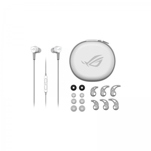 Навушники з мікрофоном Asus ROG Cetra II Core Moonlight White (90YH0360-B2UA00)  Фото №1