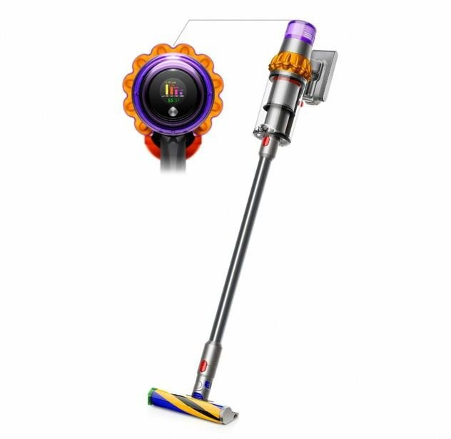 Вертикальный + ручной пылесос (2в1) Dyson V15 Detect (447261-01)  Фото №1