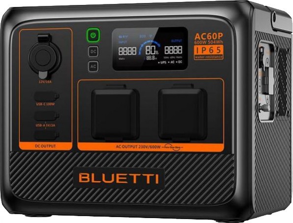 Зарядна станція BLUETTI AC60P 504Wh 600W  Фото №0