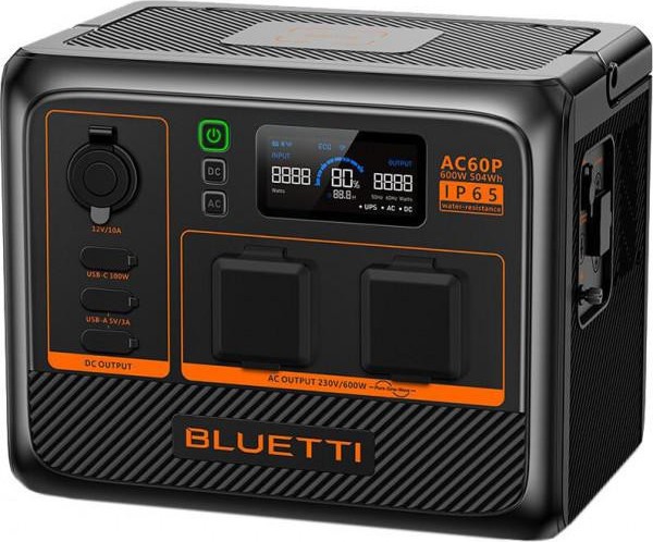 Зарядна станція BLUETTI AC60P 504Wh 600W  Фото №4