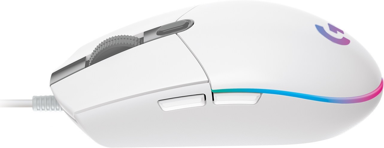 Мышь Logitech G203 Gaming Lightsync RGB White (910-005797)  Фото №3