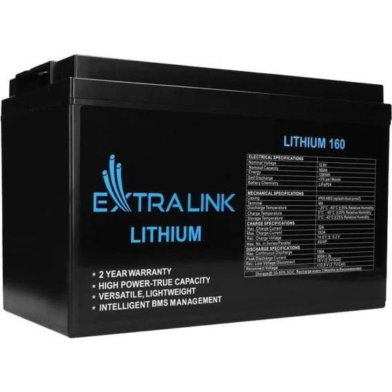 Акумулятор для ДБЖ Extralink LiFePO4 12.8V 160Ah (EX.30462)  Фото №1