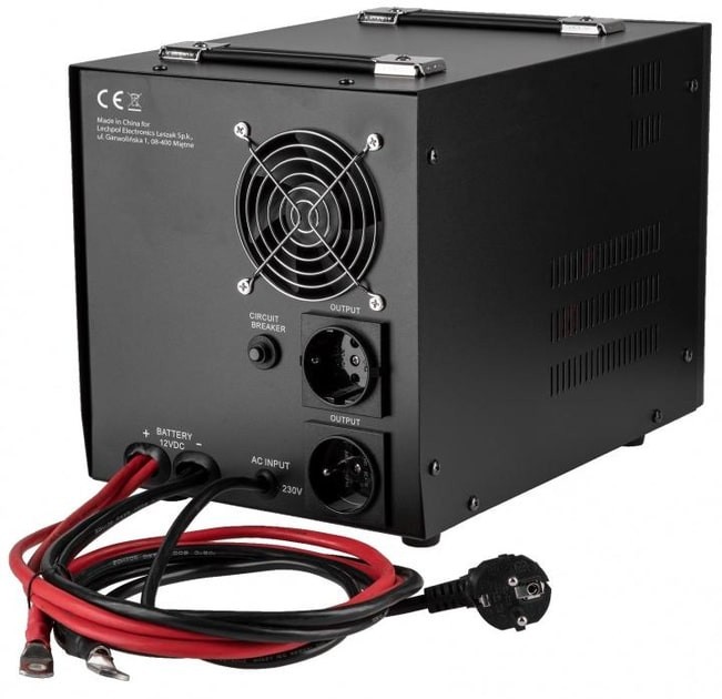 Гібридне ДБЖ/інвертор Kemot PROsinus-2000 1200W (URZ3407B)  Фото №0