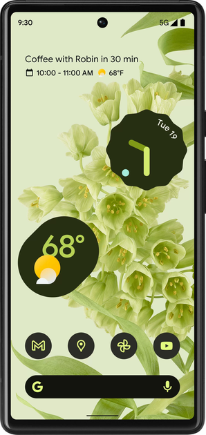 Смартфон Google Pixel 6, 8/128GB Sorta Seafoam (No box)  Фото №0
