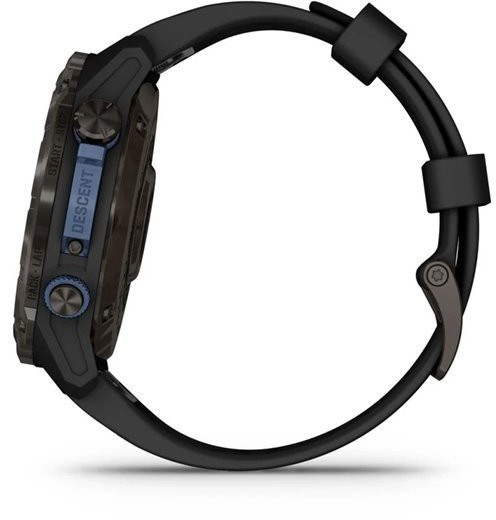 Спортивний годинник Garmin Descent Mk3i 51mm Carbon Gray DLC Titanium with Black Silicone Band (010-02752-10/11)  Фото №7