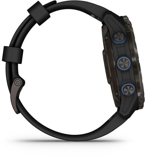 Спортивний годинник Garmin Descent Mk3i 51mm Carbon Gray DLC Titanium with Black Silicone Band (010-02752-10/11)  Фото №11