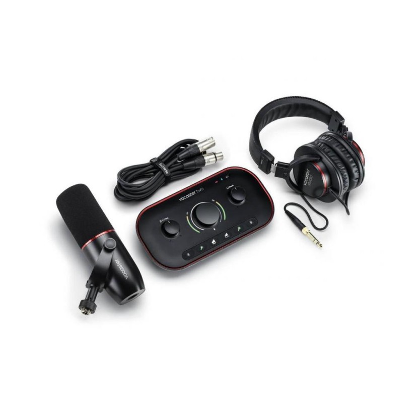 Аудіоінтерфейс звукова карта Focusrite Vocaster Two  Фото №2