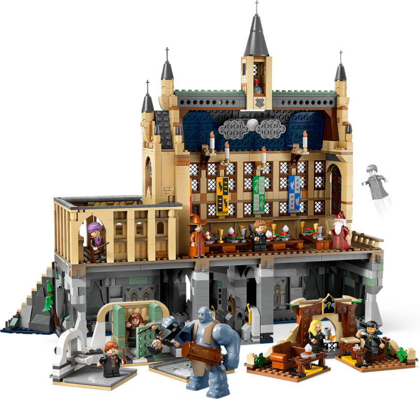 Блоковый конструктор LEGO Замок Хогвартс: Большой зал (76435)