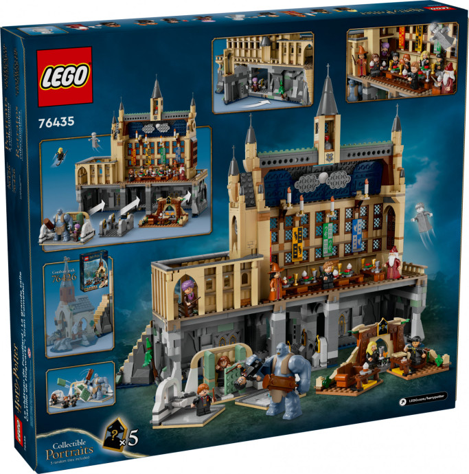 Блоковый конструктор LEGO Замок Хогвартс: Большой зал (76435)  Фото №0