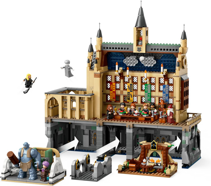 Блоковый конструктор LEGO Замок Хогвартс: Большой зал (76435)  Фото №1