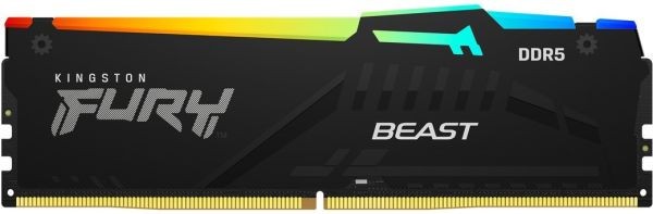 Память для настольных компьютеров Kingston FURY 16 GB (2x8GB) DDR5 5200 MHz Beast RGB (KF552C40BBAK2-16)