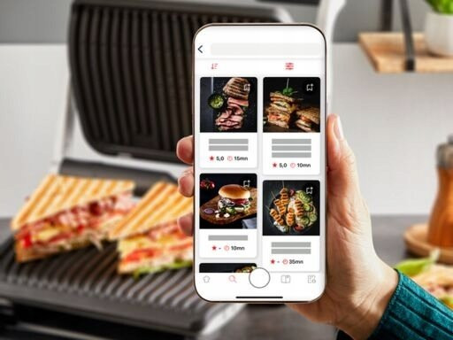Електрогриль притискний Tefal OptiGrill+ GC718D10  Фото №0